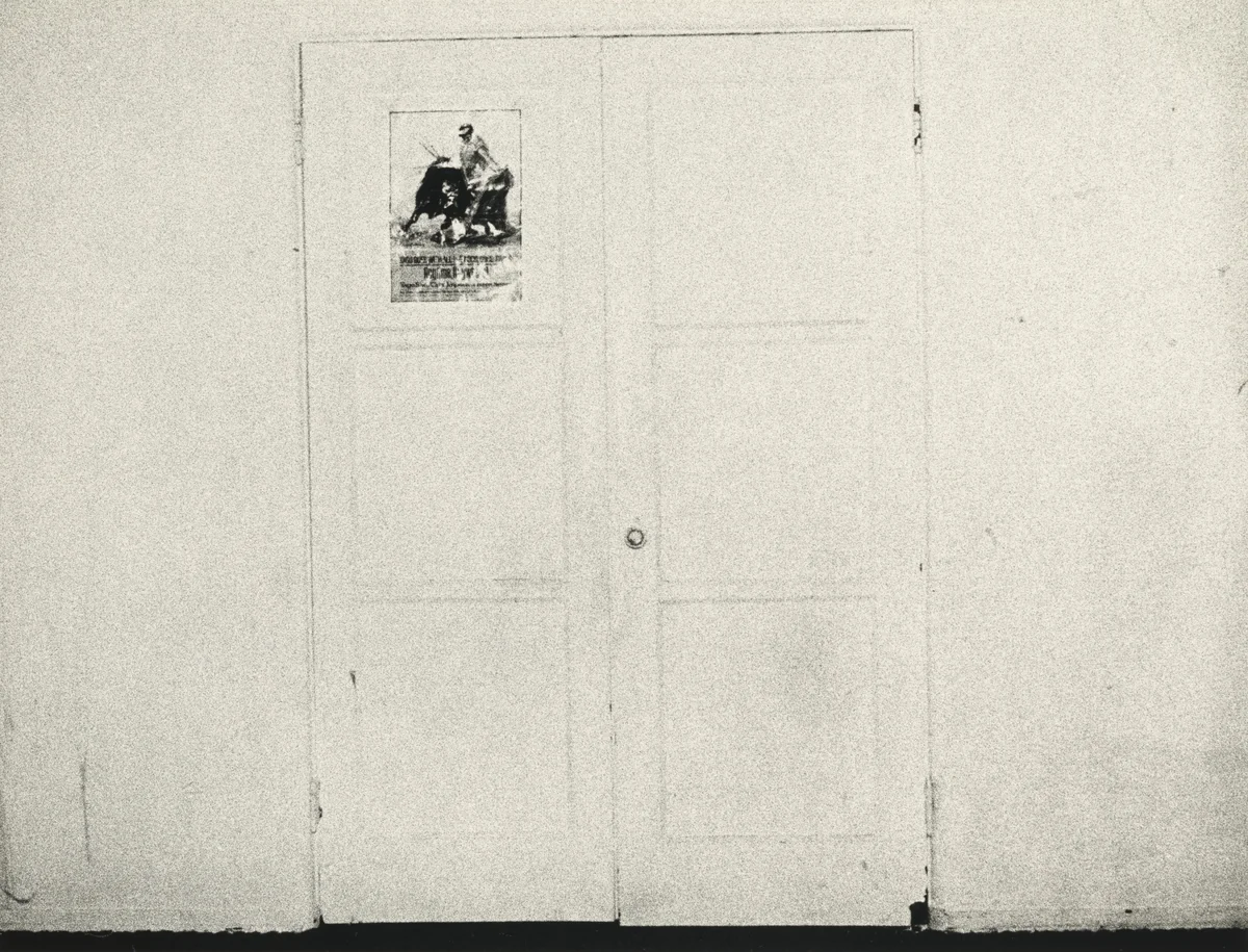 The Hollywood Suites (Doors) #6 by Steve Kahn, photograph, 1977