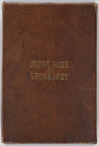 Court Game of Geography by William and Henry Rock, print, 1838-1855