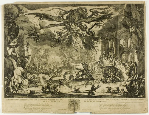 The Temptation of Saint Anthony by Jacques Callot
Israël Silvestre, print, 1630-1635