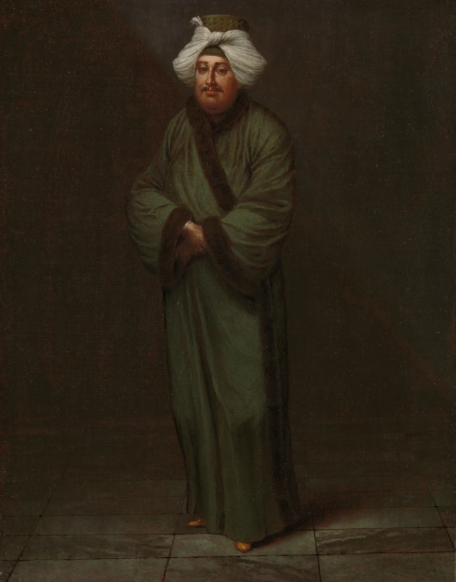 Mehmet, de vizir kâhyasi by Jean Baptiste Vanmour, painting, 1727-1730