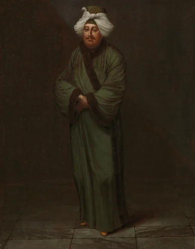 Mehmet, de vizir kâhyasi by Jean Baptiste Vanmour, painting, 1727-1730