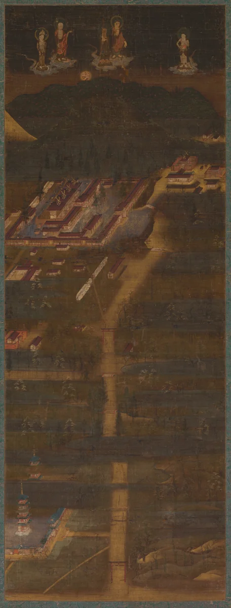 Kasuga Shrine Mandala by Unknown, painting, 1300-1333