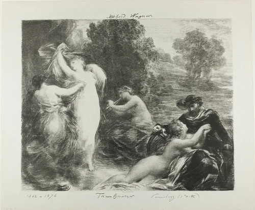 Tannhäuser: Venusberg by Henri Fantin-Latour, print, 1876