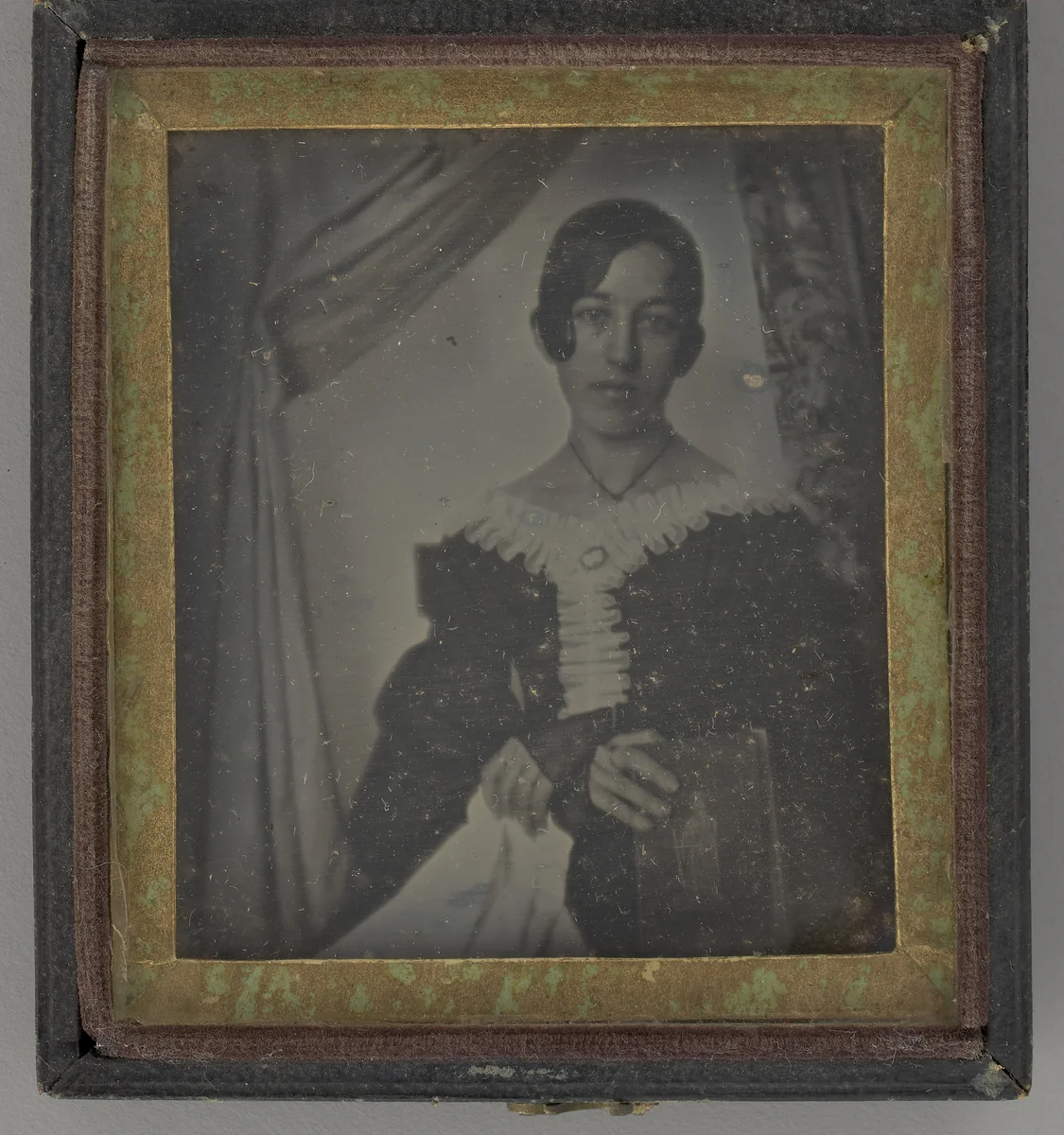 Untitled (Portrait of a Woman) by Huddleston & Co., other, 1840