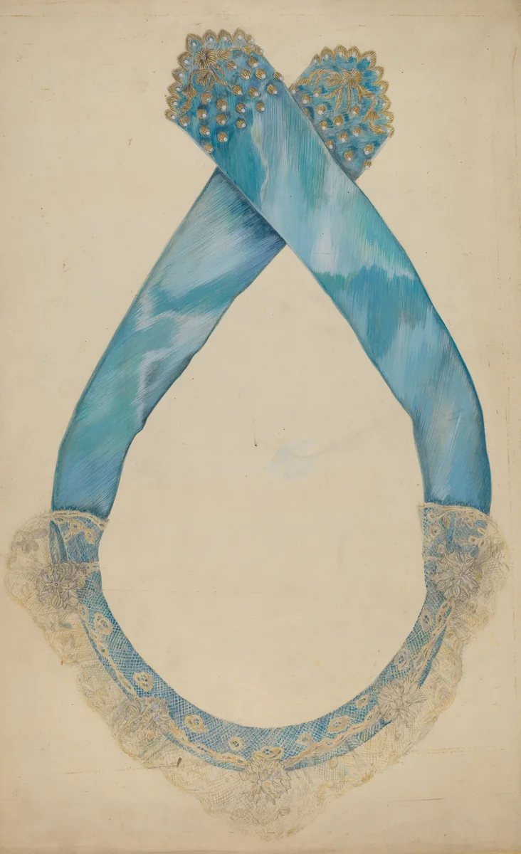 Collar by Marie Alain, index of american design, 1939