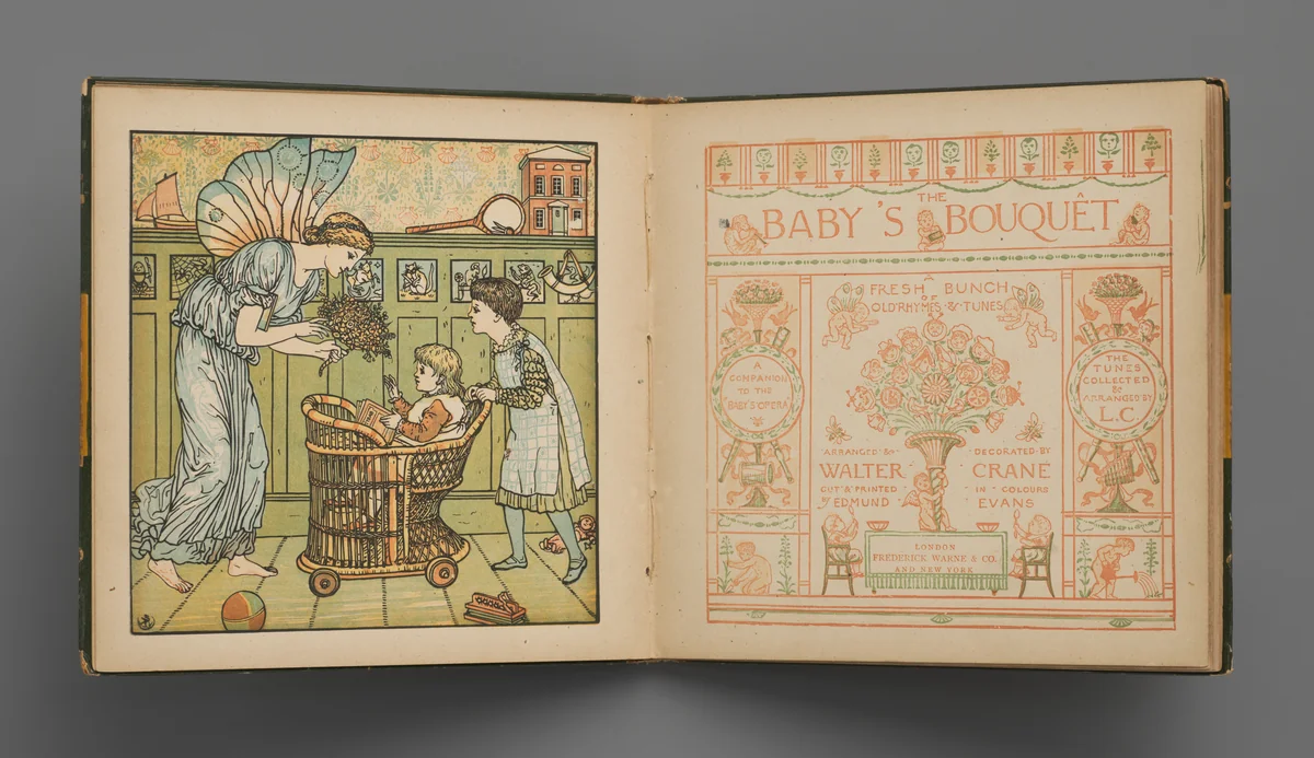 The Baby's Bouquet, A Fresh Bunch of Rhymes and Tunes by Walter Crane, book, 1878