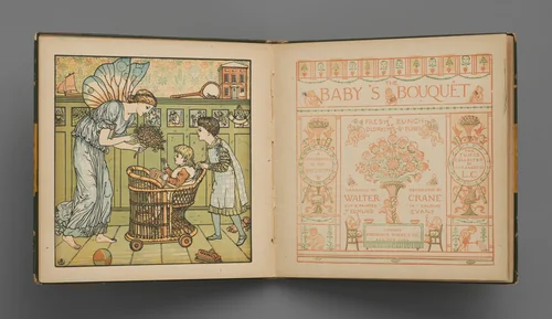 The Baby's Bouquet, A Fresh Bunch of Rhymes and Tunes by Walter Crane, book, 1878