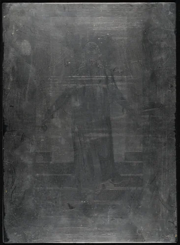 Christ descending into the Grave by Luigi Schiavonetti; William Blake, technical material, 1808-1813