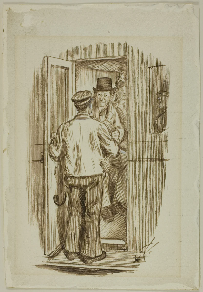 Cannie! by Charles Samuel Keene, drawing, 1870-1891