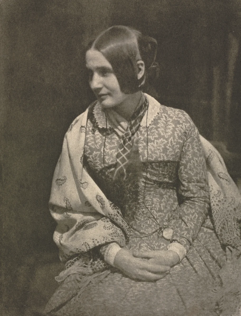 Camera Work: Lady in Flowered Dress by David Octavius Hill, book, 1912