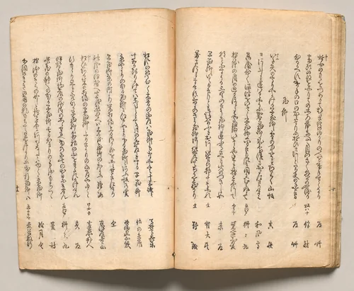 Spread Nineteen from Volume Two of People of Japan in Light Verse (Kyōka) by Utagawa Hiroshige (歌川広重), book, 1857