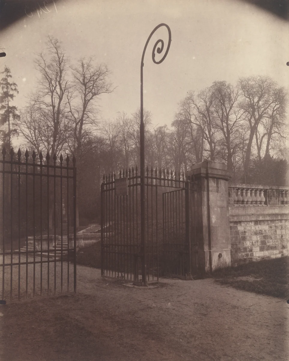 Saint-Cloud by Eugène Atget, photograph, 1924