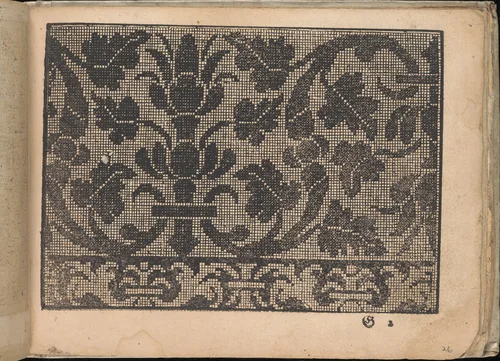 Neu künstlich Modelbuch (page 26r) by Bernhard Jobin, book, 1598