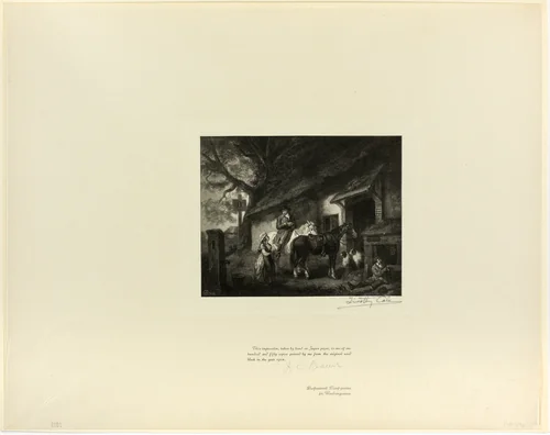 The Halt, from Old English Masters by Timothy Cole, print, 1900