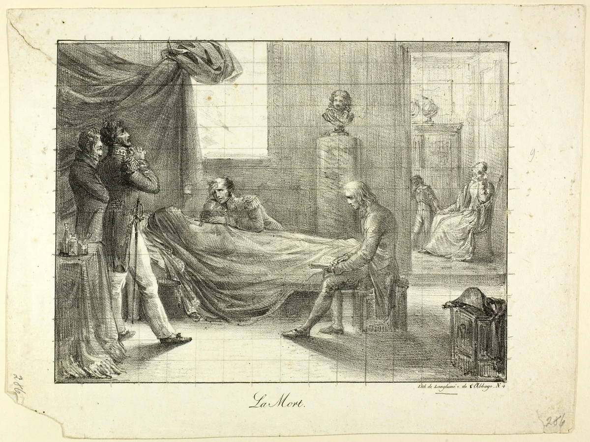 Death by Langlumé, print, 1822-1840