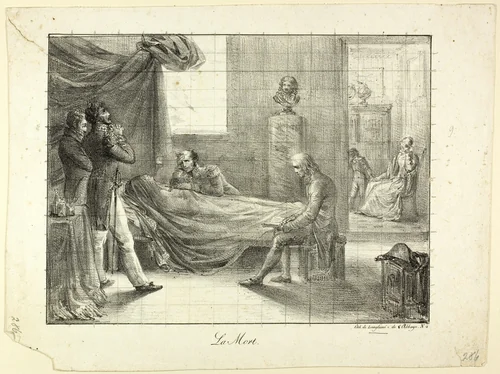 Death by Langlumé, print, 1822-1840