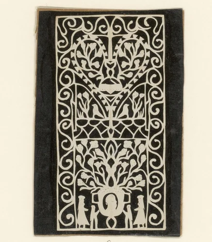 Knipsels met een hart en figuren by anonymous, other, 1750-1849