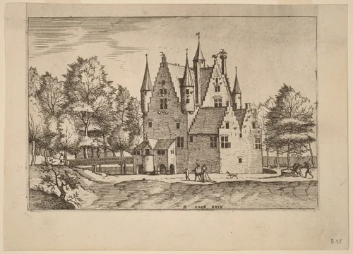 Castle by Lucas van Doetechum
Johannes van Doetechum the Elder
Master of the Small Landscapes, print, 1559-1561