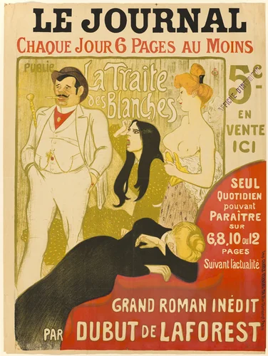 La Traite des Blanches by Théophile Alexandre Steinlen, print, 1899