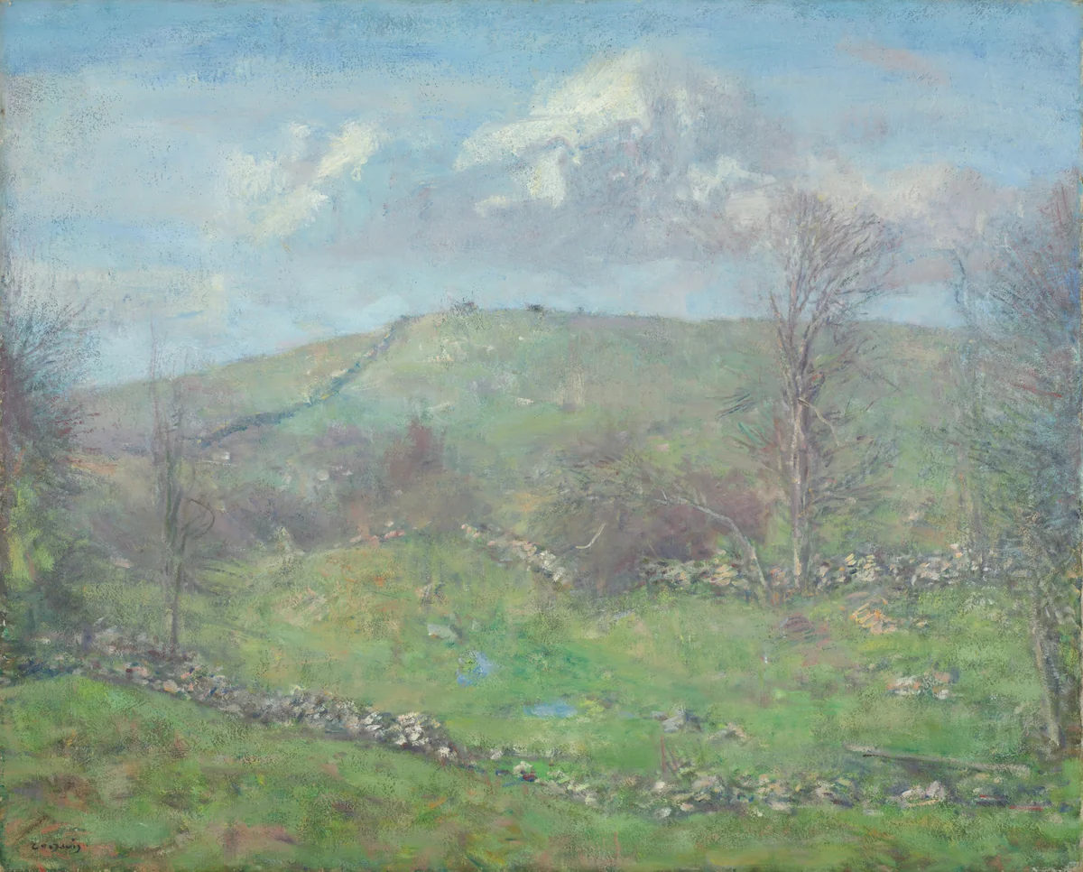Spring on the Hillside by Charles Harold Davis, painting, 1915-1925