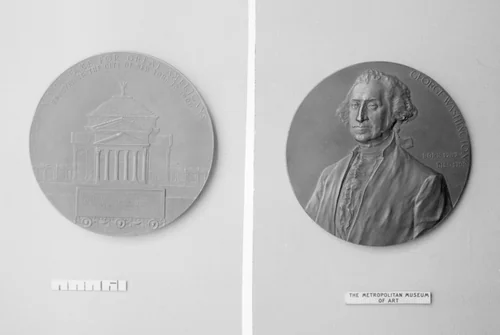 Inauguration of the American Hall of Fame, 1900 by Anton Scharff, metalwork, 1900