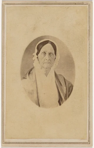 Barbara Frietchie by Jacob Byerly, photograph, 1855-1865