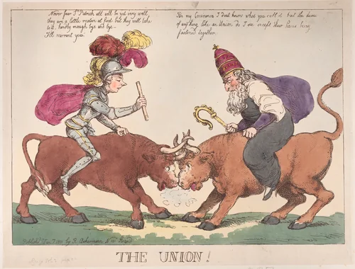 The Union by Thomas Rowlandson, print, 1801