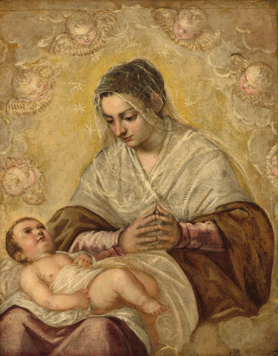 The Madonna of the Stars by Jacopo Tintoretto, painting, 1575-1585