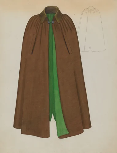 Cape by Marie Mitchell, index of american design, 1937
