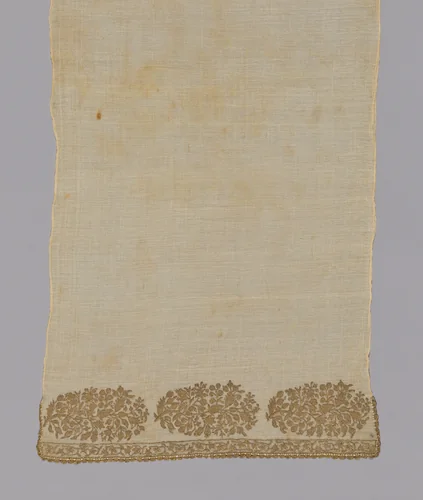 Towel or Napkin by Turkey, textile, 1801-1900