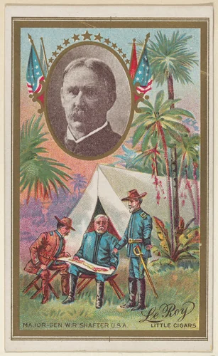 Major General William R. Shafter, U.S. Army, from the "Generals" series (T63), issued by LeRoy Little Cigars by LeRoy Little Cigars, print, 1898-1901