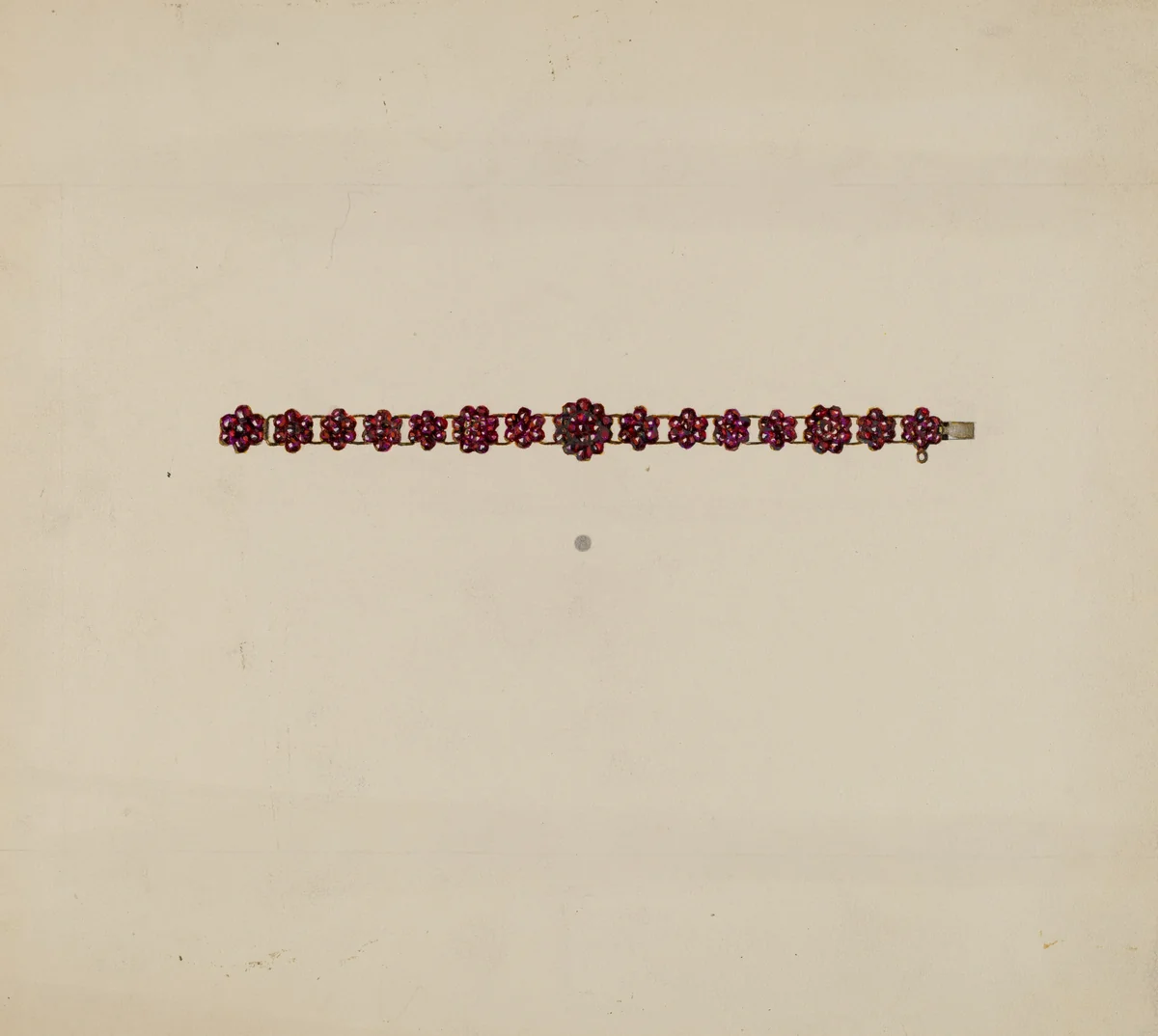 Bracelet by William High, index of american design, 1937