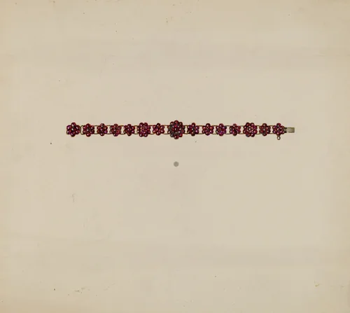 Bracelet by William High, index of american design, 1937