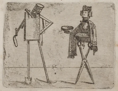 From "Bizzarie di varie Figure" by Giovanni Battista Bracelli, print, 1624