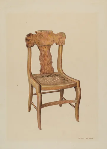 Dining Room Chair by Ralph Morton, index of american design, 1939