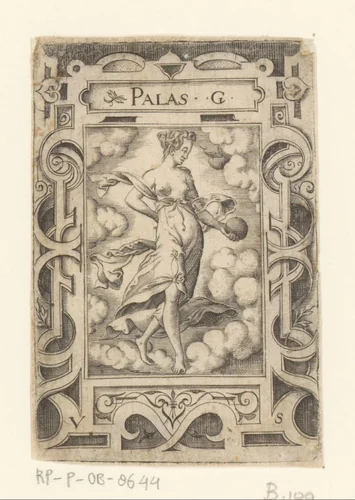 Minerva by Unknown, print, 1524-1562