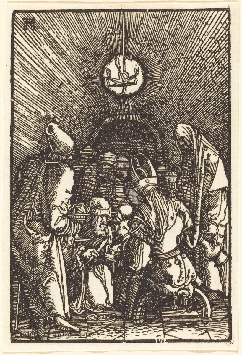 The Circumcision by Albrecht Altdorfer, print, 1513