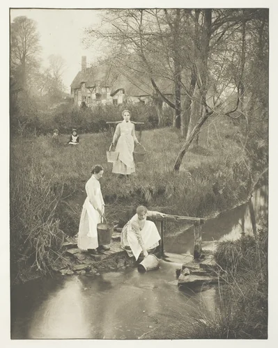 At Shottery Brook by James Leon Williams, print, 1892