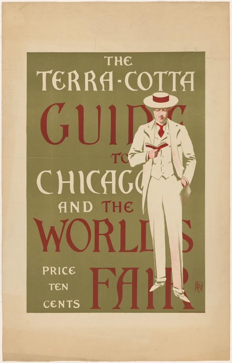 The Terra-Cotta Guide to Chicago by G. H. H., print, 1893