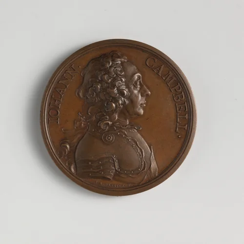 John Campbell, 2nd Duke of Argyle, 1st Duke of Greenwich (1680–1743) by Jacques-Antoine Dassier, metalwork, 1743