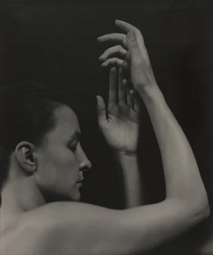 Georgia O'Keeffe by Alfred Stieglitz, photograph, 1919-1920