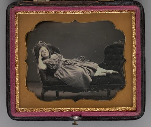 Untitled (Portrait of a Reclined Woman) by John Adams Whipple, other, 1855