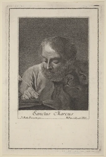 Saint Mark by Marco Alvise Pitteri, print, 1702-1786