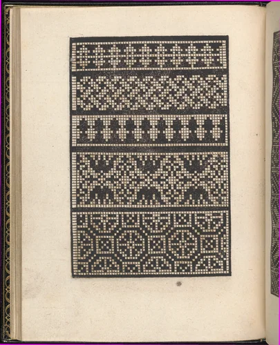 Page from Ein new kunstlich Modelbuch...(Page 23v) by Peter Quentel, book, 1544