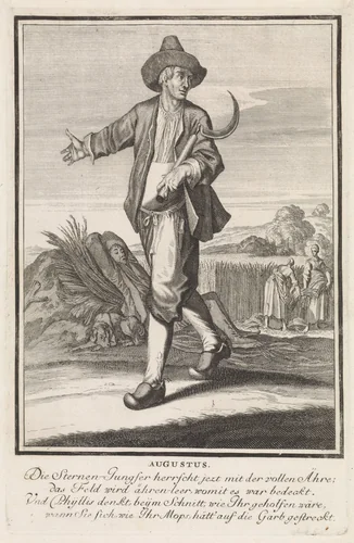 Augustus by Caspar Luyken, print, 1698-1702