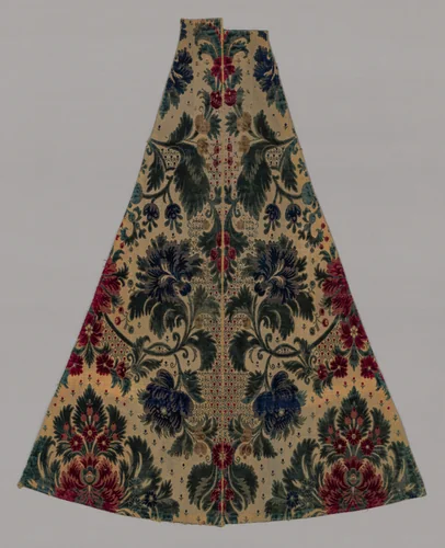 Panel by France, textile, 1870-1890