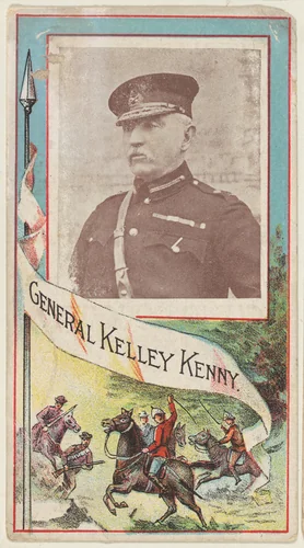 General Kelley Kenny, from the "Generals" series (T64), issued by D.H. McAlpin & Co. Tobacco Company by D.H. McAlpin & Co. Tobacco Company, print, 1901