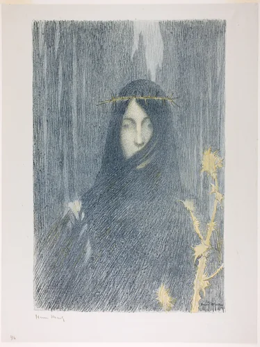 Silence by Henri Martin, print, 1894-1897