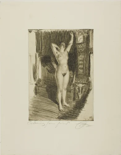 Early by Anders Zorn, print, 1914