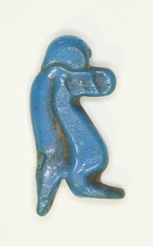 Amulet of the Goddess Tawaret (Thoeris) by Egyptian, metalwork, -1550--1295